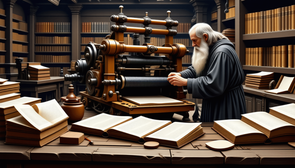 entdecken sie, wie der buchdruck eine bahnbrechende medienrevolution einleitete und die verbreitung von wissen für immer veränderte.