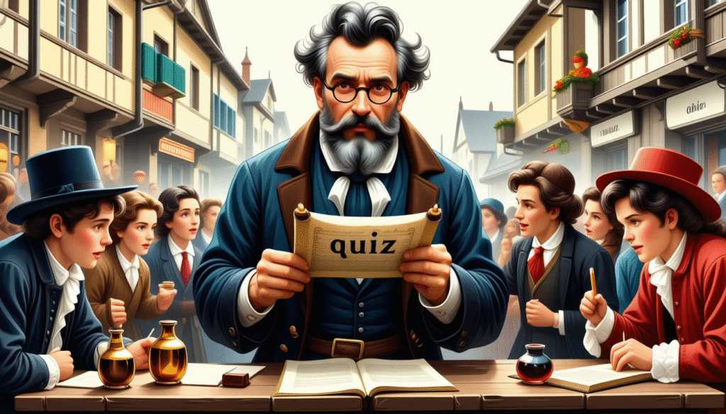 entdecken sie die faszinierende herkunft des wortes „quiz“ und erfahren sie mehr über seine geschichte und bedeutung.